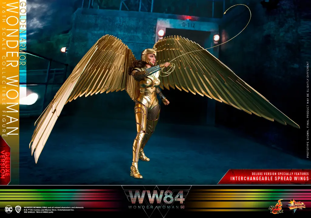 Golden Armor Wonder Woman (Deluxe) Wonder Woman 1984 - HOT TOYS