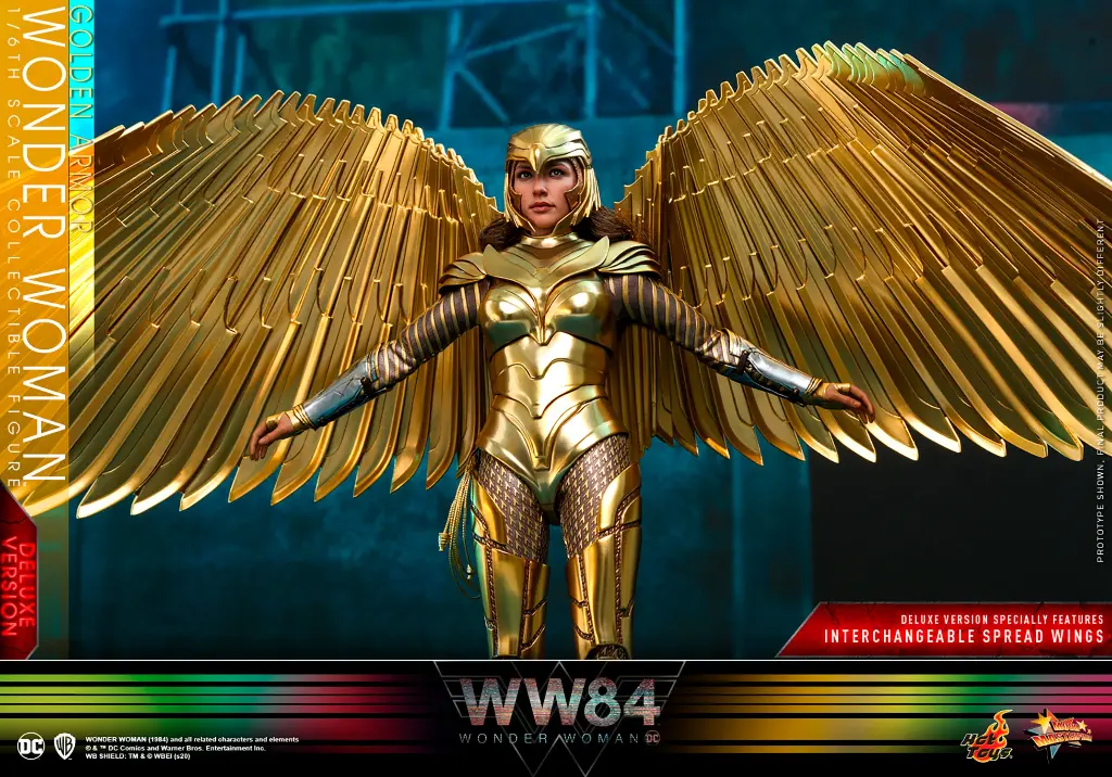 Golden Armor Wonder Woman (Deluxe) Wonder Woman 1984 - HOT TOYS