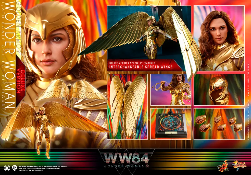 Golden Armor Wonder Woman (Deluxe) Wonder Woman 1984 - HOT TOYS
