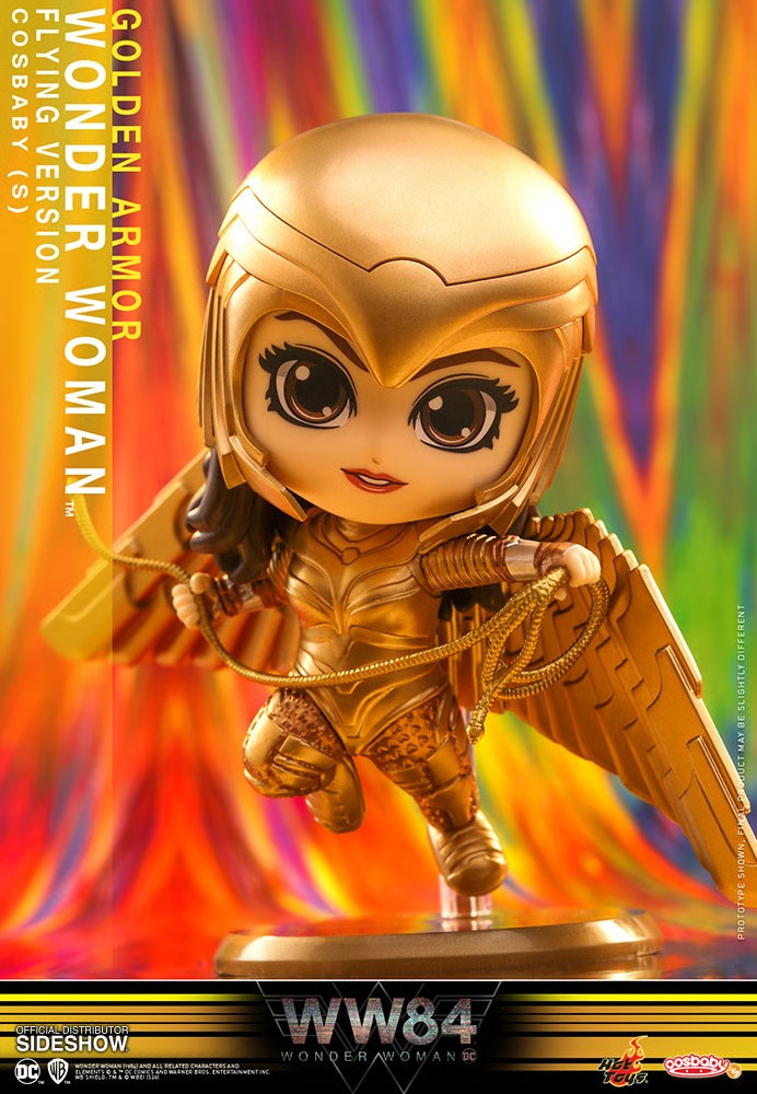 Golden Armor Wonder Woman (Flying Version) Wonder Woman 1984 - Cosbaby - HOT TOYS
