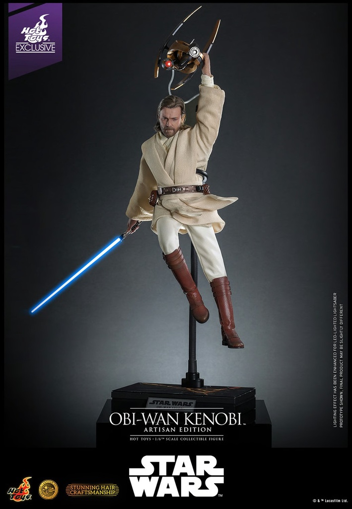 Obi-Wan Kenobi ”Star Wars Episode II: Attack of the Clones” ARTISAN EXCLUSIVE - HOT TOYS – PREVENTA 