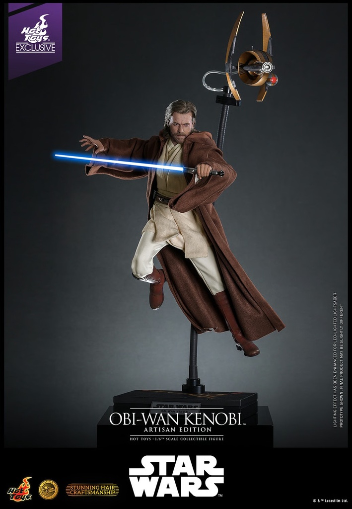 Obi-Wan Kenobi ”Star Wars Episode II: Attack of the Clones” ARTISAN EXCLUSIVE - HOT TOYS – PREVENTA 