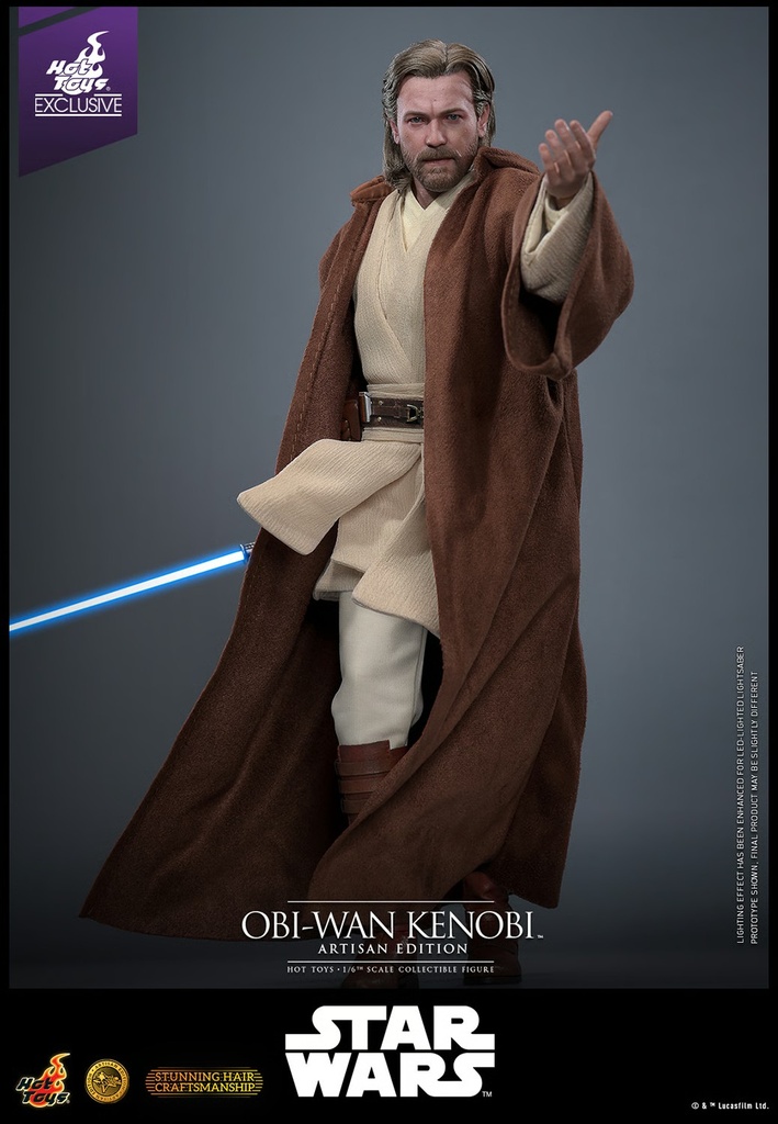 Obi-Wan Kenobi ”Star Wars Episode II: Attack of the Clones” ARTISAN EXCLUSIVE - HOT TOYS – PREVENTA 