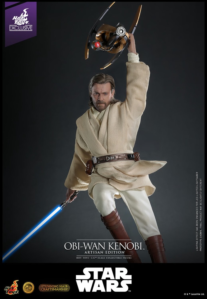 Obi-Wan Kenobi ”Star Wars Episode II: Attack of the Clones” ARTISAN EXCLUSIVE - HOT TOYS – PREVENTA 
