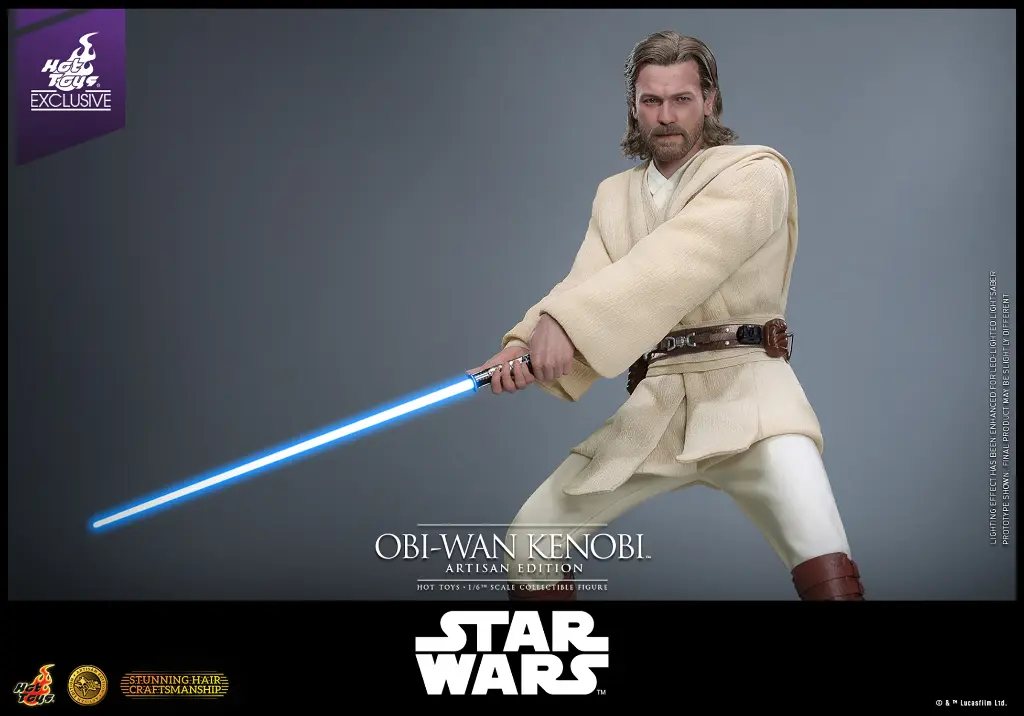 Obi-Wan Kenobi ”Star Wars Episode II: Attack of the Clones” ARTISAN EXCLUSIVE - HOT TOYS – PREVENTA 