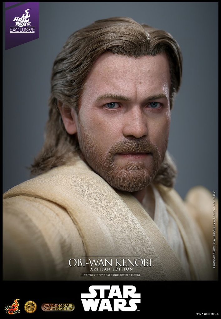 Obi-Wan Kenobi ”Star Wars Episode II: Attack of the Clones” ARTISAN EXCLUSIVE - HOT TOYS – PREVENTA 