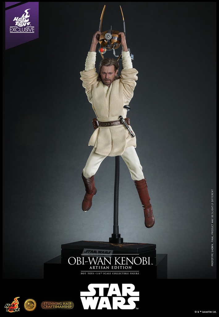 Obi-Wan Kenobi ”Star Wars Episode II: Attack of the Clones” ARTISAN EXCLUSIVE - HOT TOYS – PREVENTA 