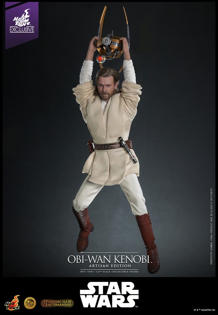 Obi-Wan Kenobi ”Star Wars Episode II: Attack of the Clones” ARTISAN EXCLUSIVE - HOT TOYS – PREVENTA 