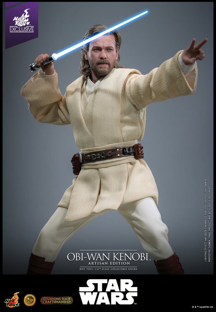 Obi-Wan Kenobi ”Star Wars Episode II: Attack of the Clones” ARTISAN EXCLUSIVE - HOT TOYS – PREVENTA 