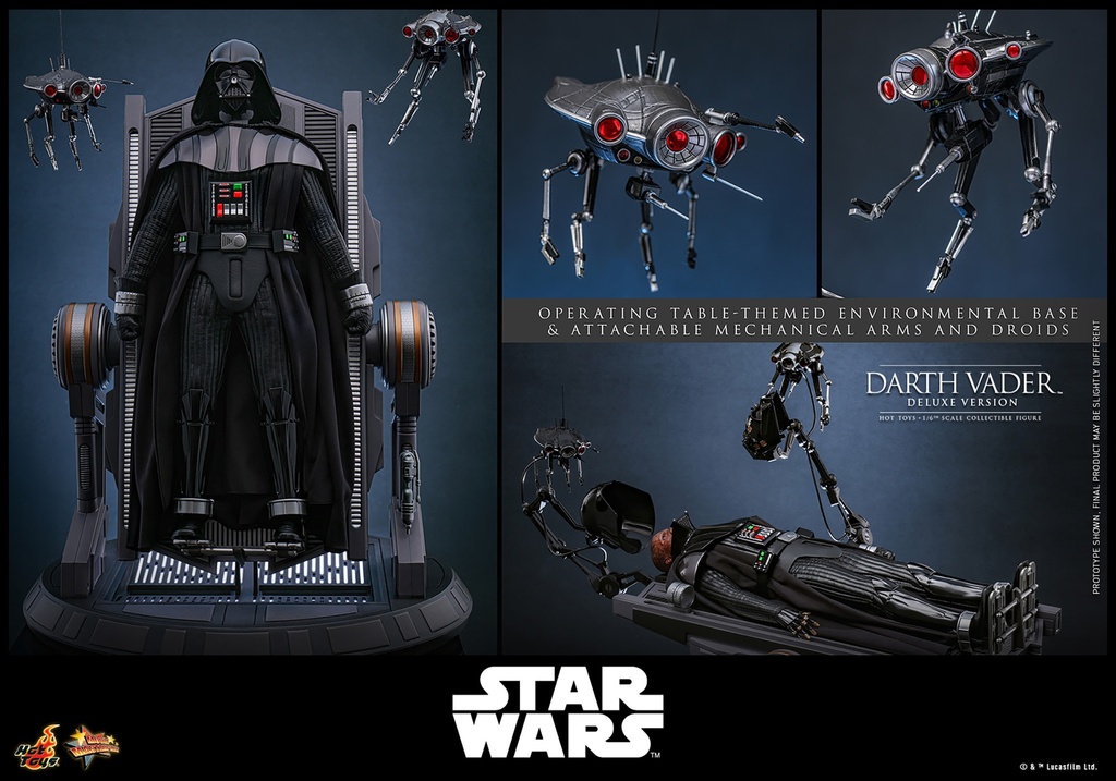 Darth Vader (Deluxe Version) ”Star Wars Episode III: Revenge of the Sith” HOT TOYS – PREVENTA