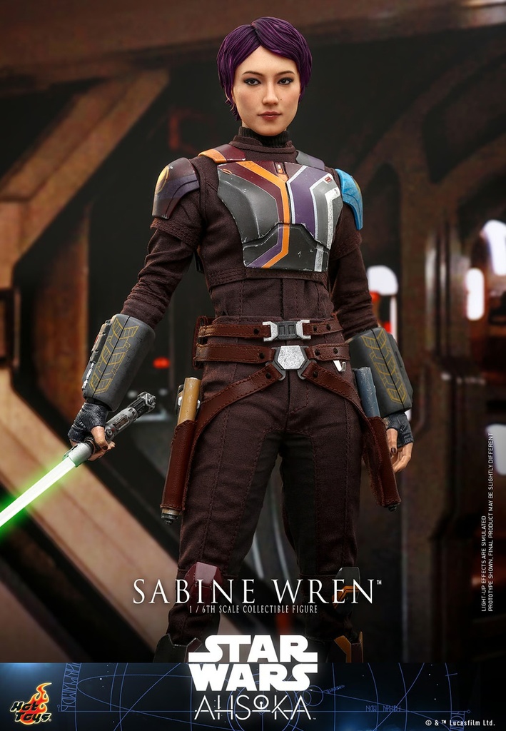 Sabine Wren  Star Wars: Ahsoka - HOT TOYS