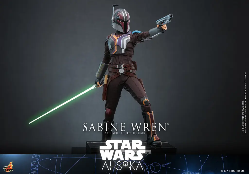 Sabine Wren  Star Wars: Ahsoka - HOT TOYS