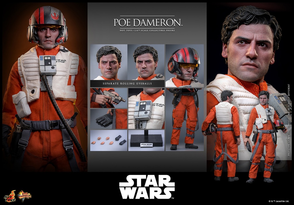 Poe Dameron "Star Wars: The Force Awakens" HOT TOYS - PREVENTA