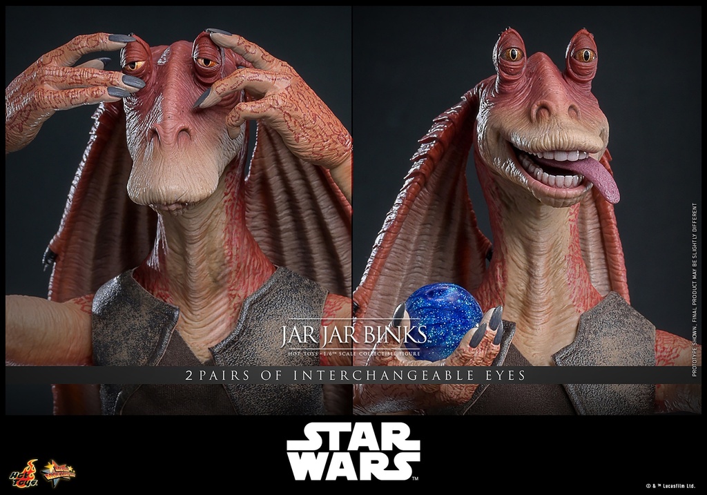 Jar Jar Binks "Star Wars: Episode I The Phantom Menace" HOT TOYS - PREVENTA
