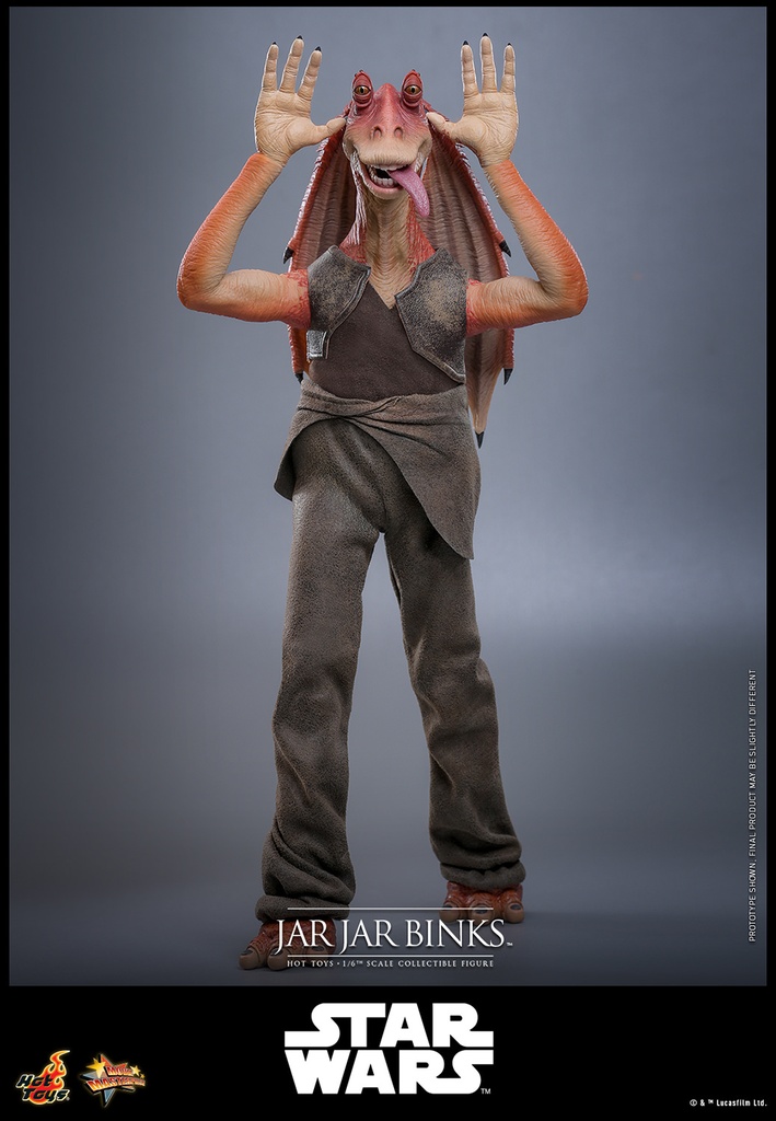 Jar Jar Binks "Star Wars: Episode I The Phantom Menace" HOT TOYS - PREVENTA