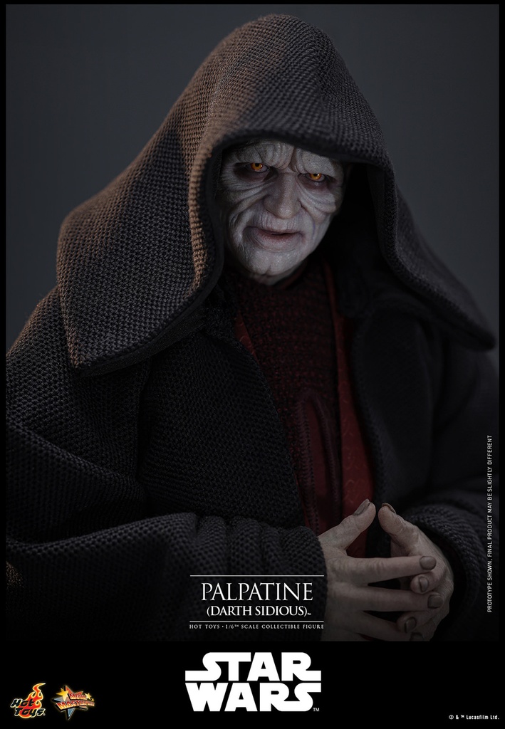 Palpatine (Darth Sidious)"Star Wars Episode III: Revenge of the Sith" HOT TOYS - PREVENTA 