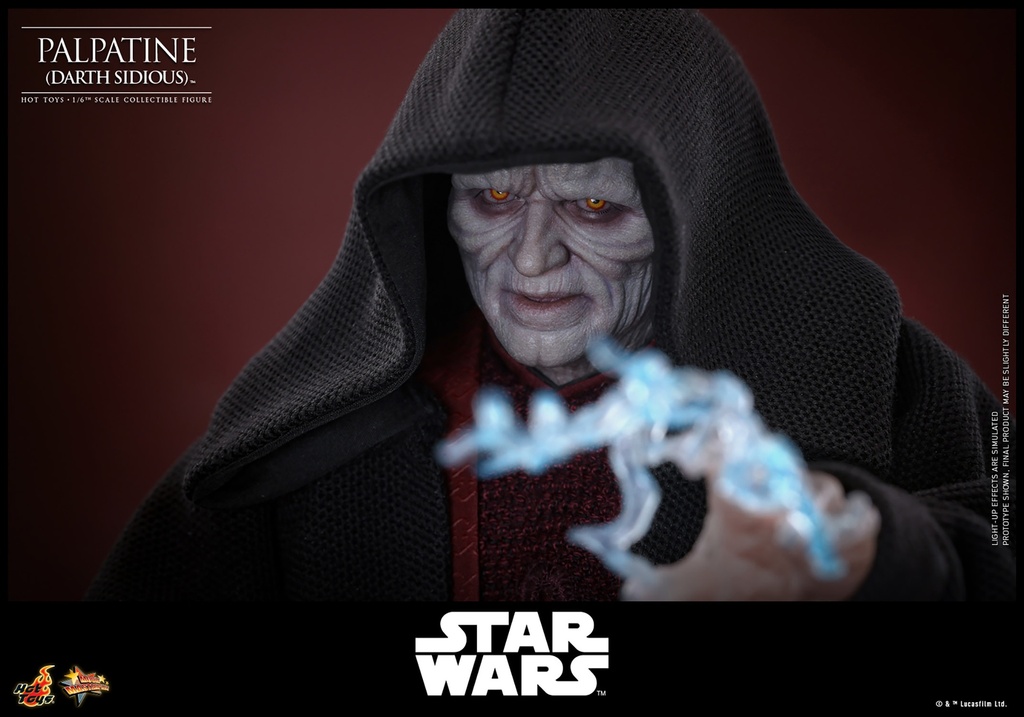 Palpatine (Darth Sidious)"Star Wars Episode III: Revenge of the Sith" HOT TOYS - PREVENTA 