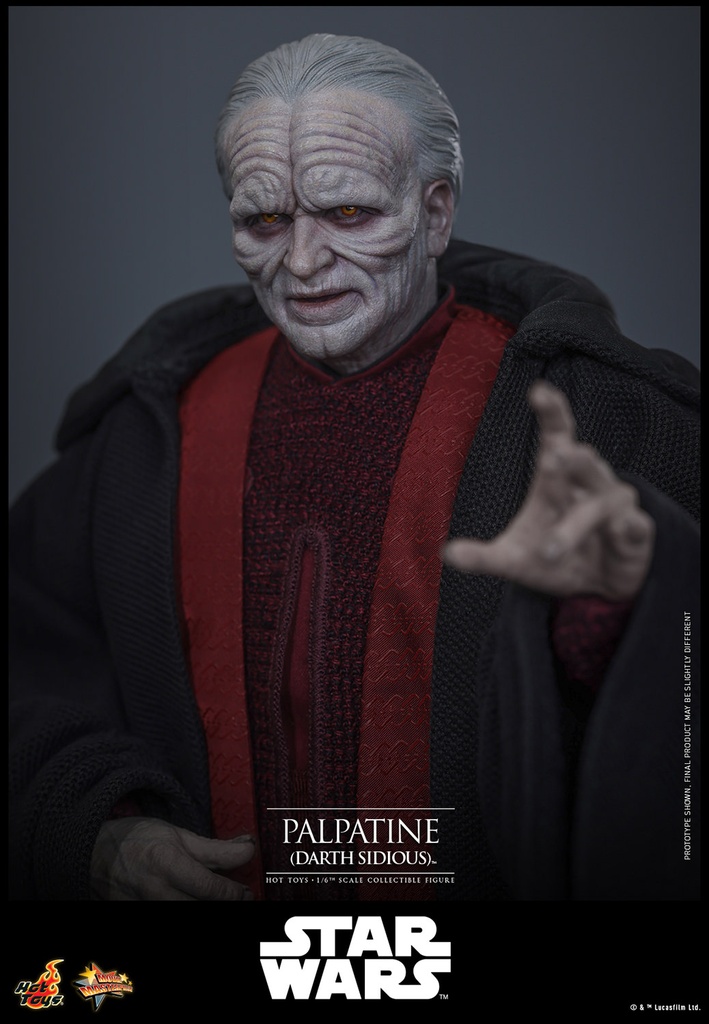 Palpatine (Darth Sidious)"Star Wars Episode III: Revenge of the Sith" HOT TOYS - PREVENTA 