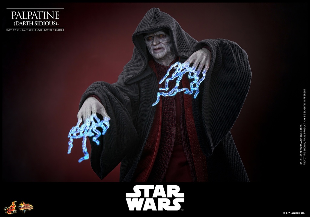 Palpatine (Darth Sidious)"Star Wars Episode III: Revenge of the Sith" HOT TOYS - PREVENTA 