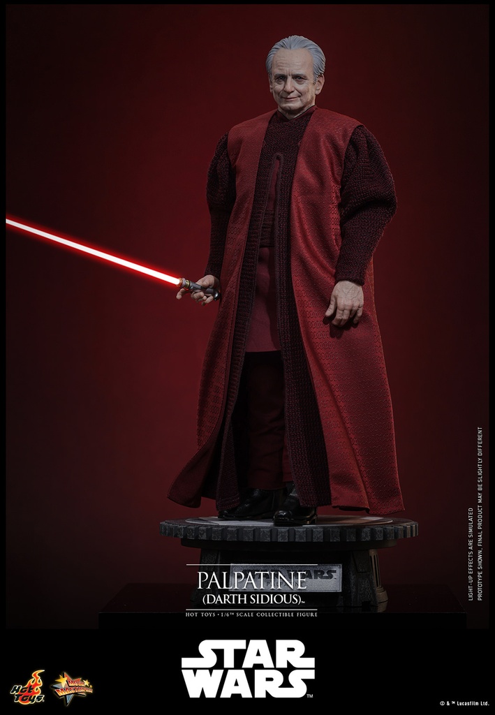 Palpatine (Darth Sidious)"Star Wars Episode III: Revenge of the Sith" HOT TOYS - PREVENTA 