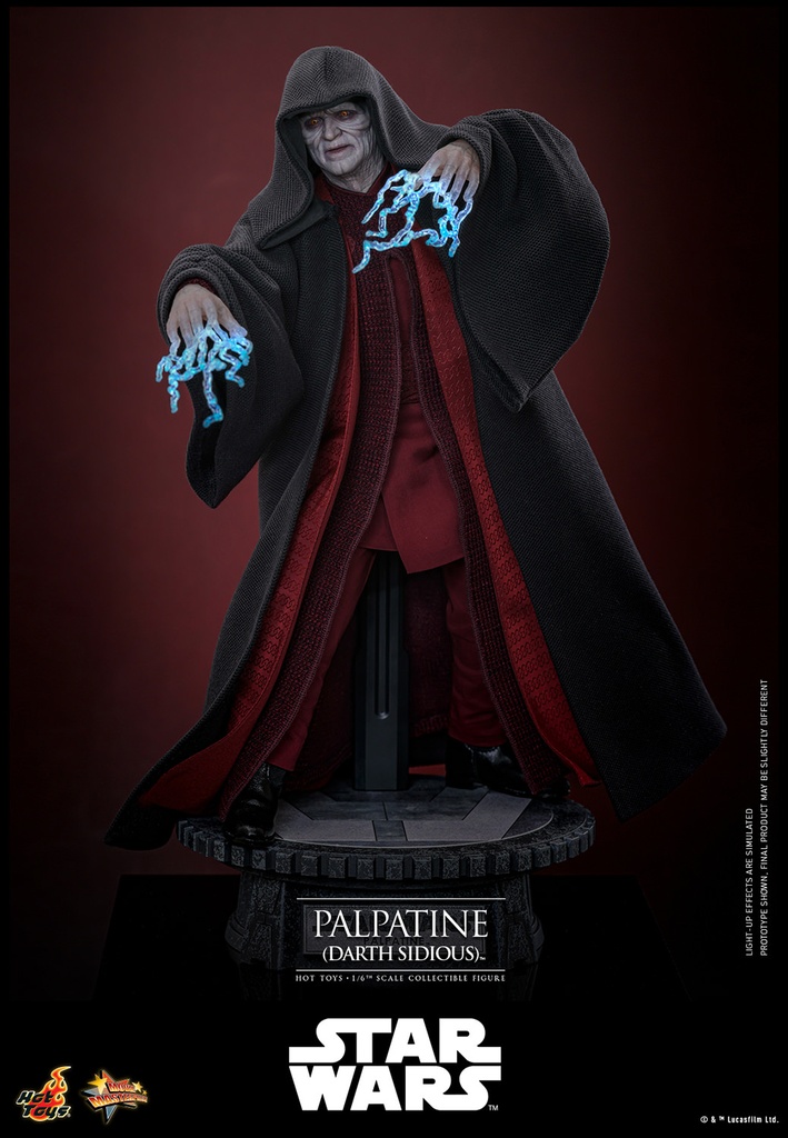 Palpatine (Darth Sidious)"Star Wars Episode III: Revenge of the Sith" HOT TOYS - PREVENTA 