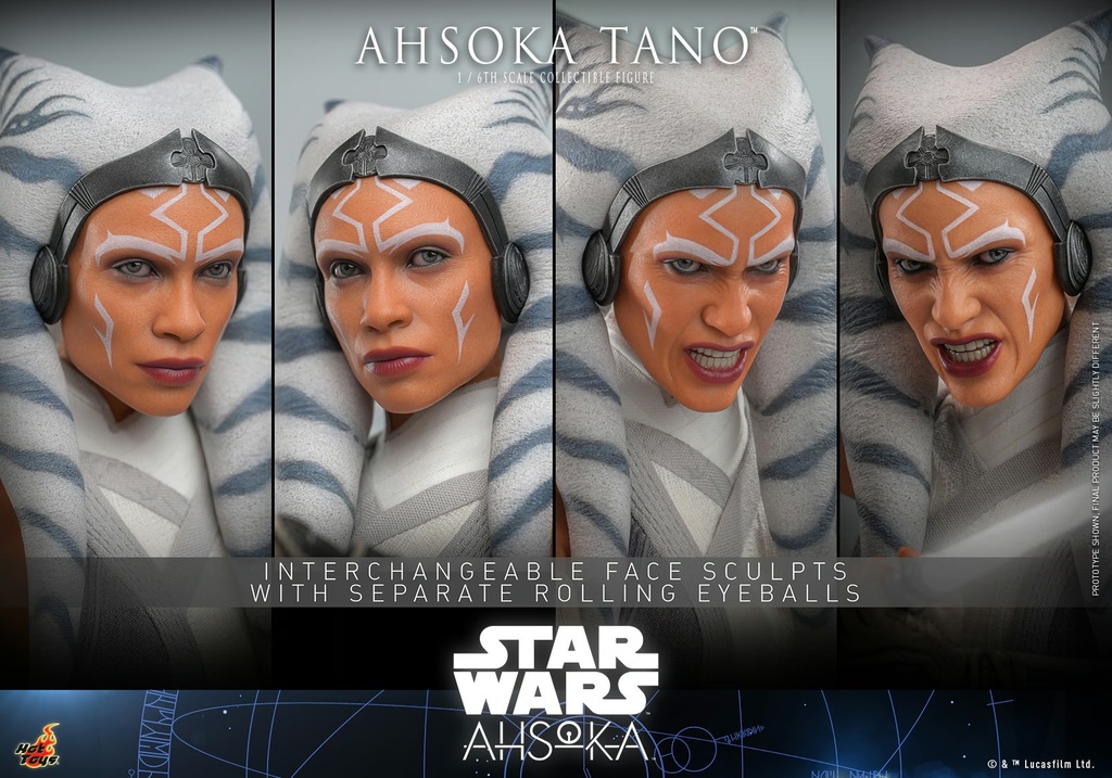 Ahsoka Tano - HOT TOYS - PREVENTA