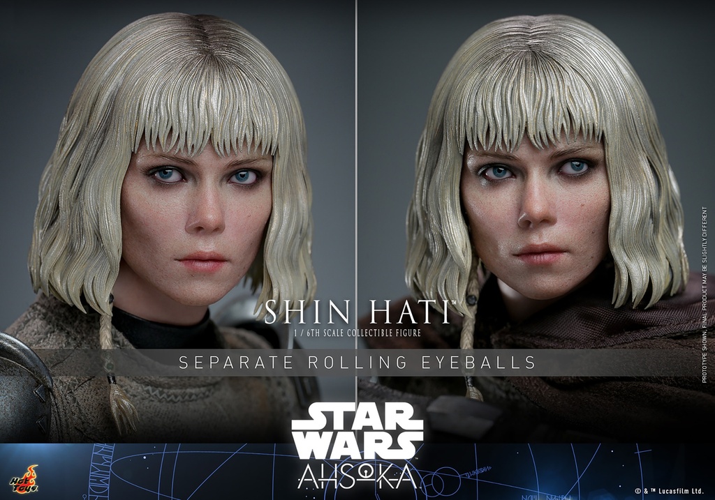 Star Wars: Ahsoka Shin Hati - HOT TOYS - PREVENTA