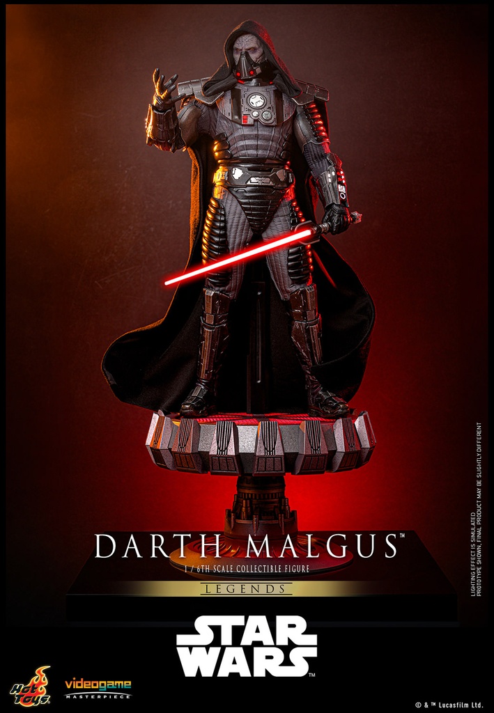  Darth Malgus "Star Wars: The Old Republic" - HOT TOYS - PREVENTA 