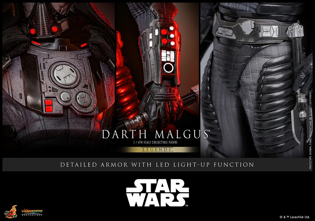  Darth Malgus "Star Wars: The Old Republic" - HOT TOYS - PREVENTA 