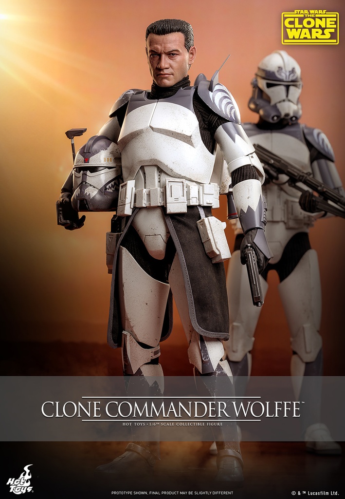 Clone Commander Wolffe "Star Wars: The Clone Wars" - HOT TOYS - PREVENTA