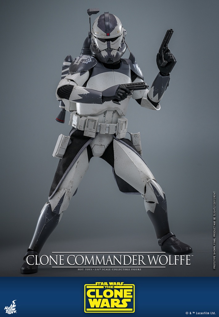 Clone Commander Wolffe "Star Wars: The Clone Wars" - HOT TOYS - PREVENTA