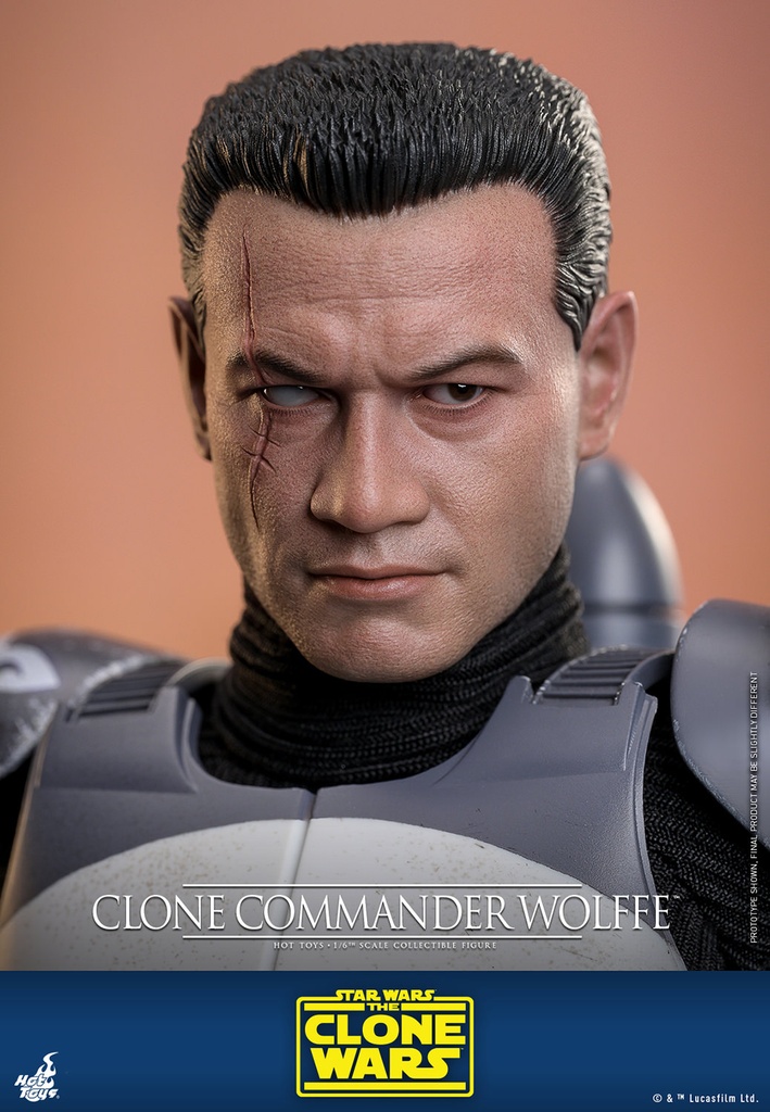 Clone Commander Wolffe "Star Wars: The Clone Wars" - HOT TOYS - PREVENTA