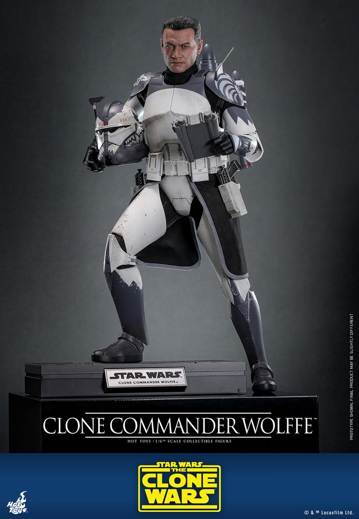Clone Commander Wolffe "Star Wars: The Clone Wars" - HOT TOYS - PREVENTA