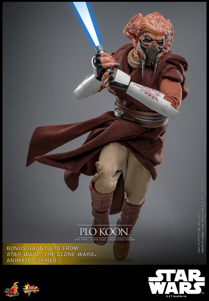 Plo Koon "Star Wars: The Clone Wars Animated Series" - HOT TOYS - PREVENTA 
