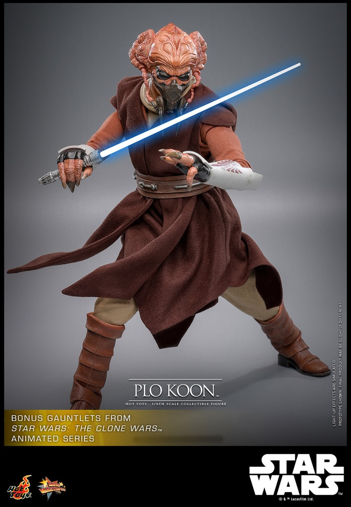 Plo Koon "Star Wars: The Clone Wars Animated Series" - HOT TOYS - PREVENTA 