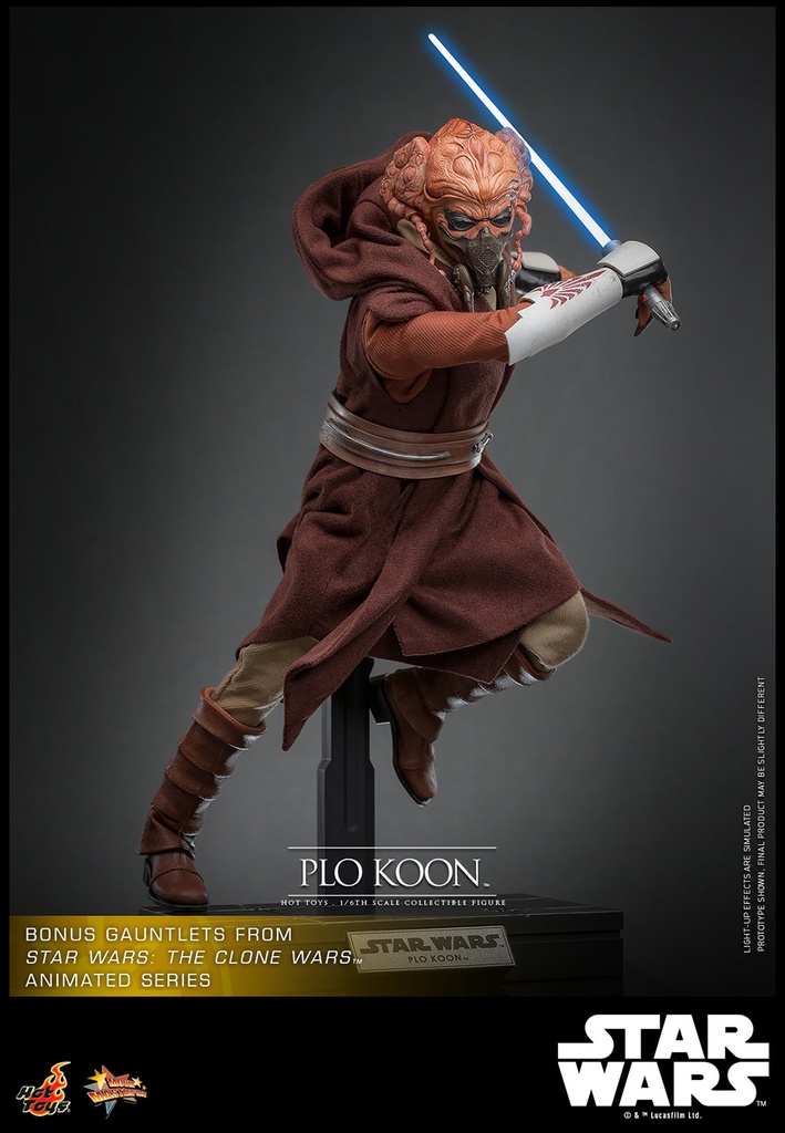 Plo Koon "Star Wars: The Clone Wars Animated Series" - HOT TOYS - PREVENTA 