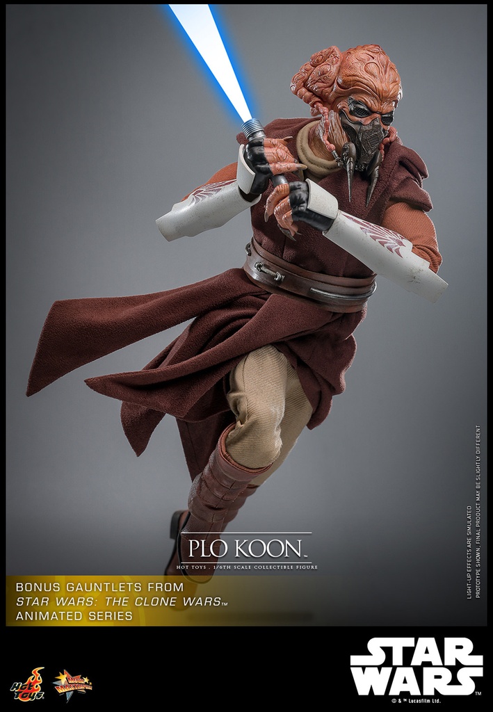 Plo Koon "Star Wars: The Clone Wars Animated Series" - HOT TOYS - PREVENTA 