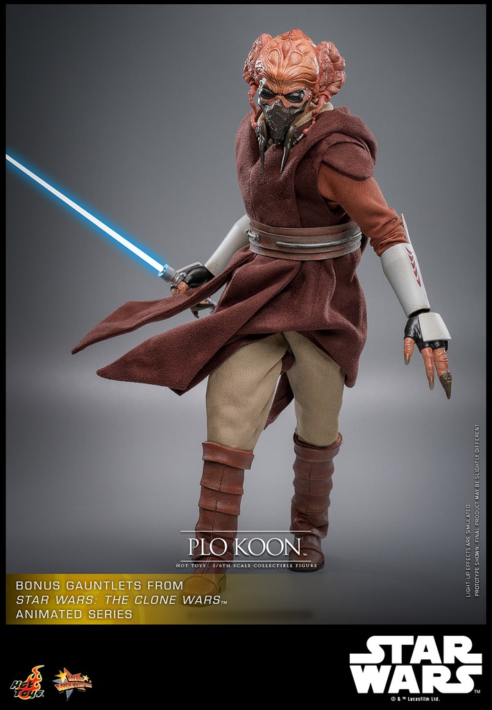 Plo Koon "Star Wars: The Clone Wars Animated Series" - HOT TOYS - PREVENTA 