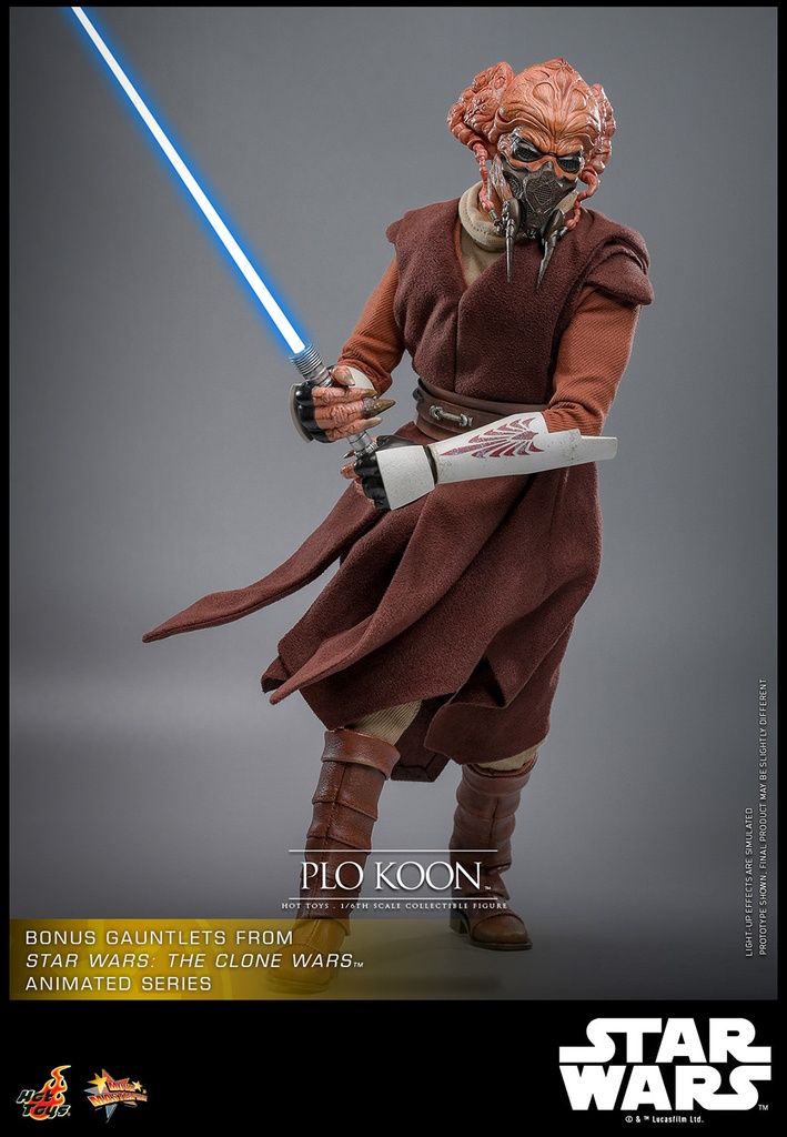 Plo Koon "Star Wars: The Clone Wars Animated Series" - HOT TOYS - PREVENTA 
