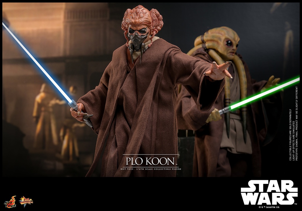 Plo Koon "Star Wars: The Clone Wars Animated Series" - HOT TOYS - PREVENTA 