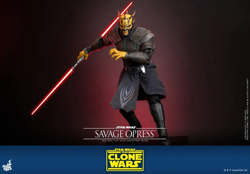 Savage Opress Star Wars The Clone Wars - HOT TOYS - PREVENTA