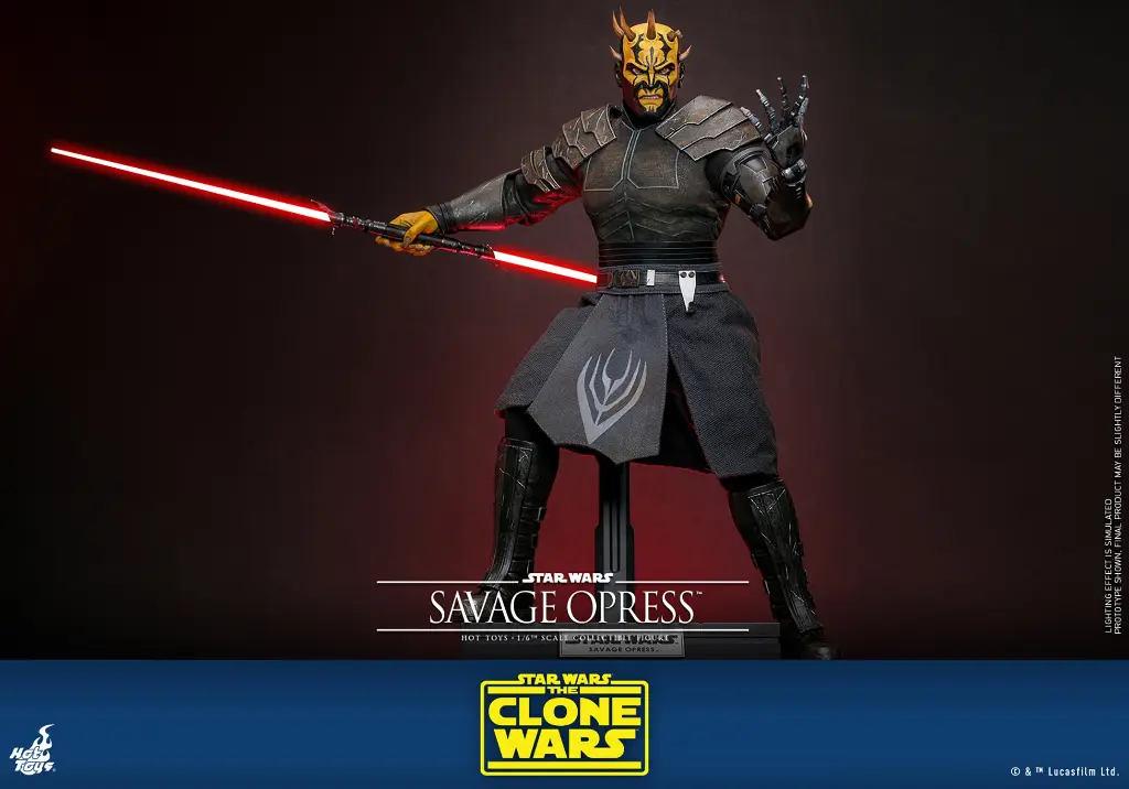 Savage Opress Star Wars The Clone Wars - HOT TOYS - PREVENTA