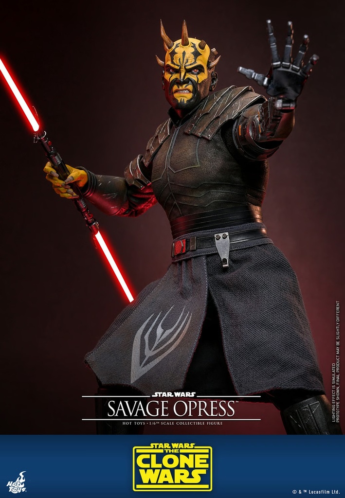 Savage Opress Star Wars The Clone Wars - HOT TOYS - PREVENTA