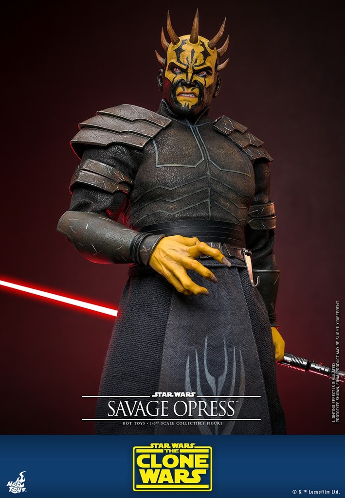 Savage Opress Star Wars The Clone Wars - HOT TOYS - PREVENTA