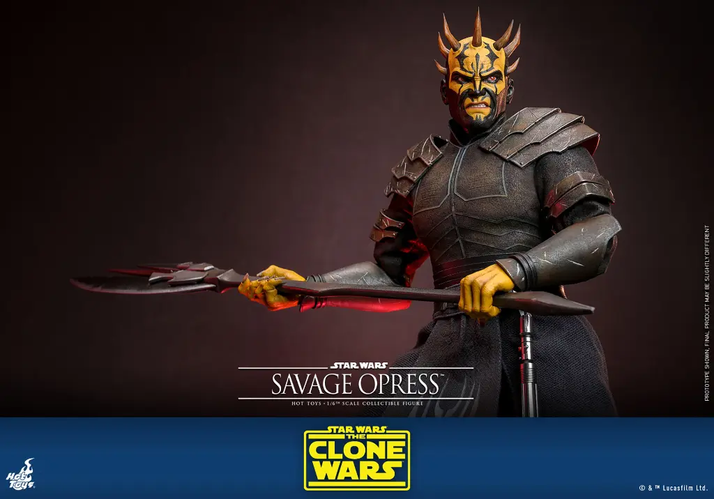 Savage Opress Star Wars The Clone Wars - HOT TOYS - PREVENTA
