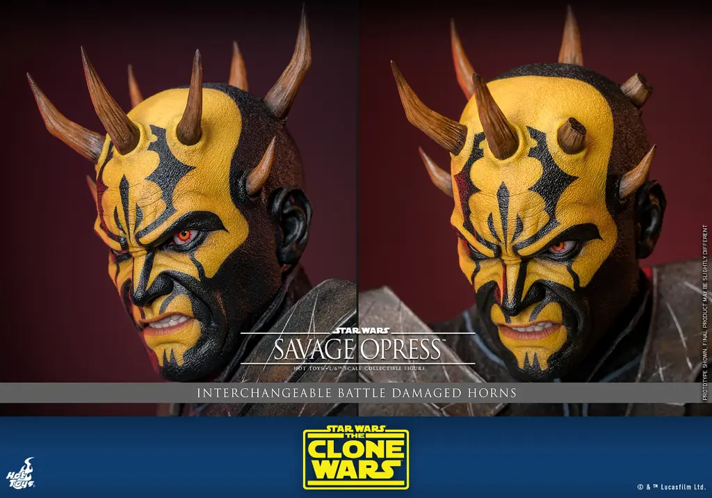 Savage Opress Star Wars The Clone Wars - HOT TOYS - PREVENTA