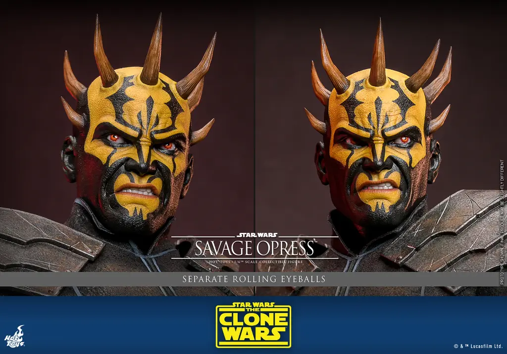 Savage Opress Star Wars The Clone Wars - HOT TOYS - PREVENTA