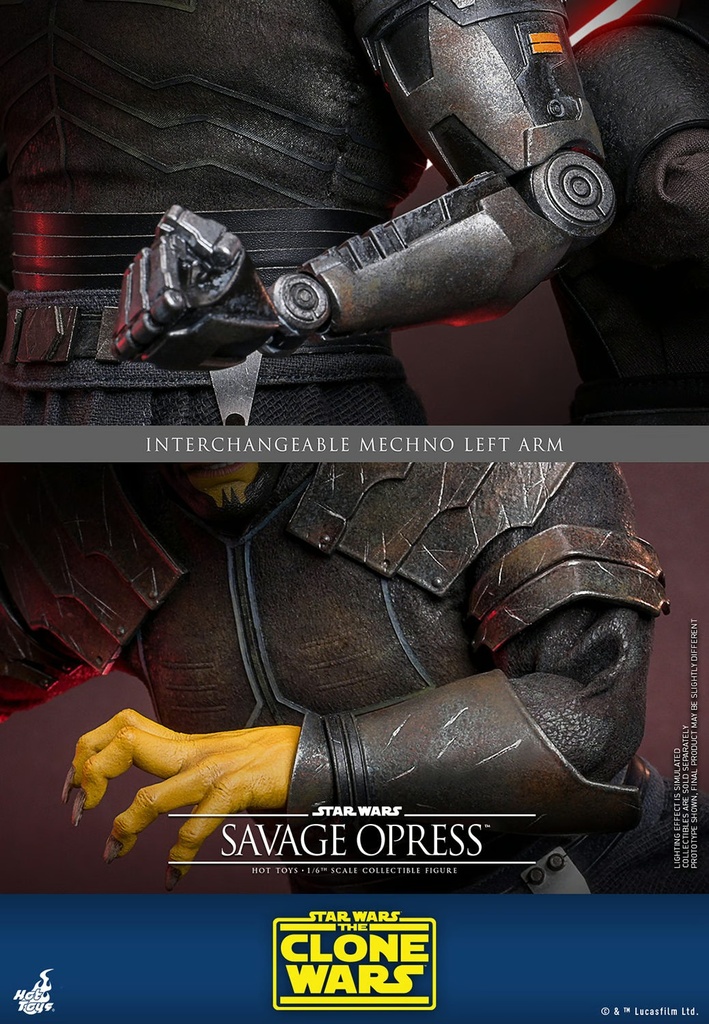 Savage Opress Star Wars The Clone Wars - HOT TOYS - PREVENTA
