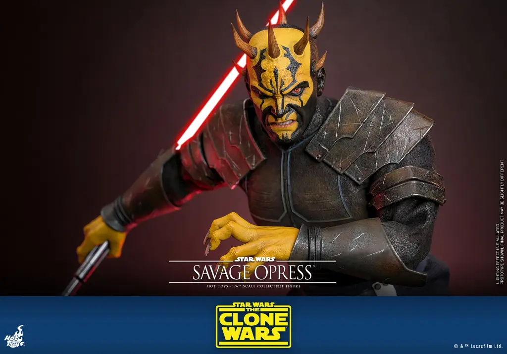 Savage Opress Star Wars The Clone Wars - HOT TOYS - PREVENTA