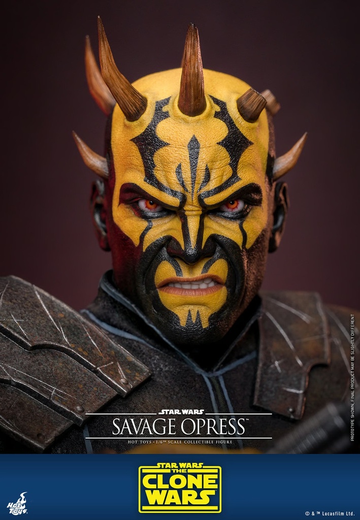 Savage Opress Star Wars The Clone Wars - HOT TOYS - PREVENTA